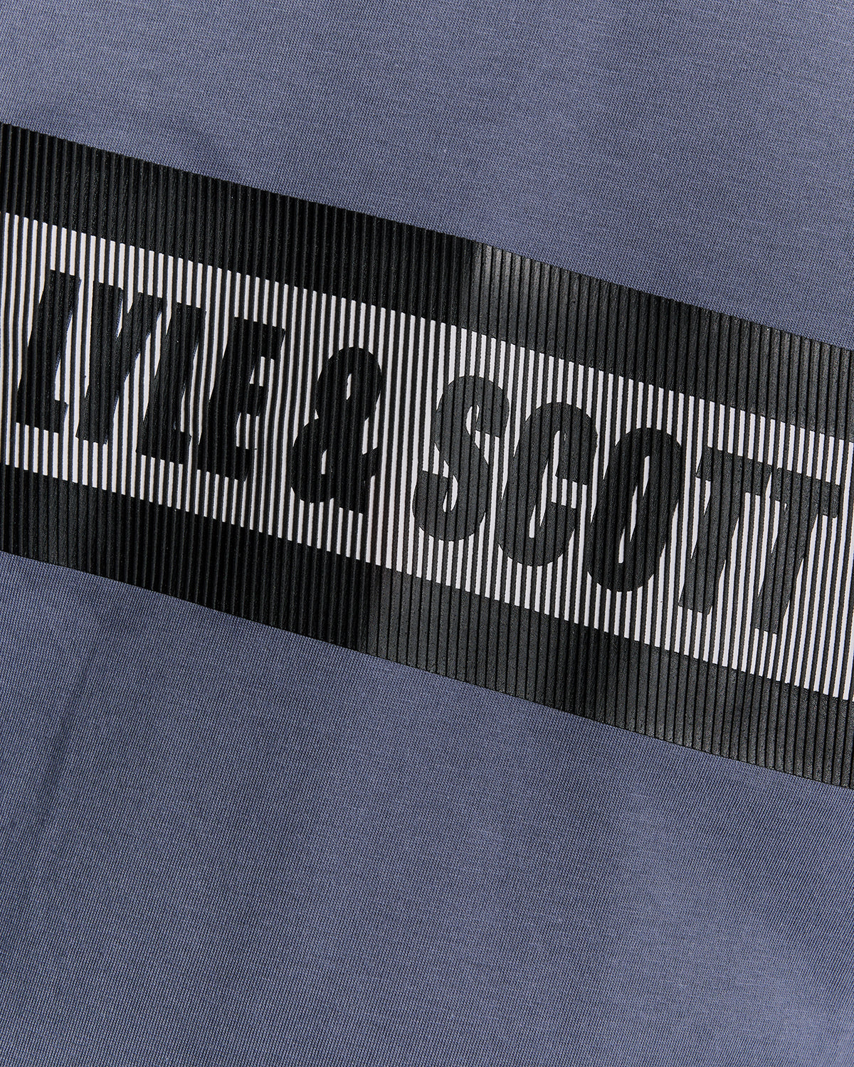 Lyle & Scott Stripe Logo Graphic T-Shirt