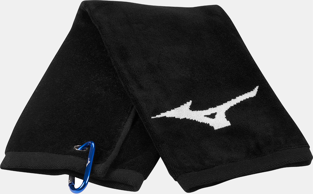 Mizuno RB Tri-Fold Towel (Black/White)