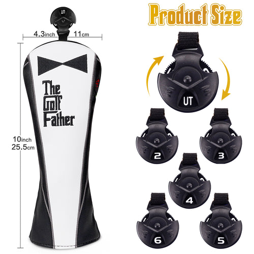 "The Golf Father" Hybrid Headcover