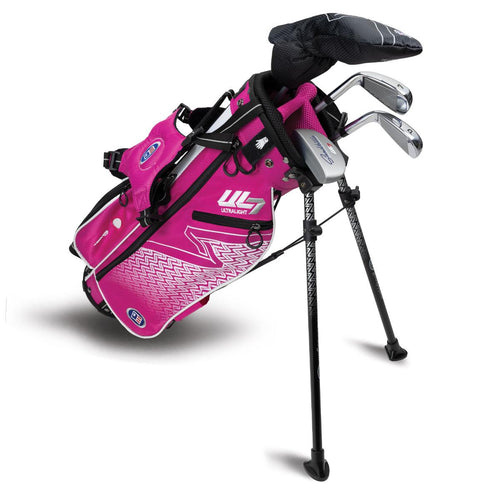 US Kids UL7 4 Package Set / Wood, Irons, Putter Bag