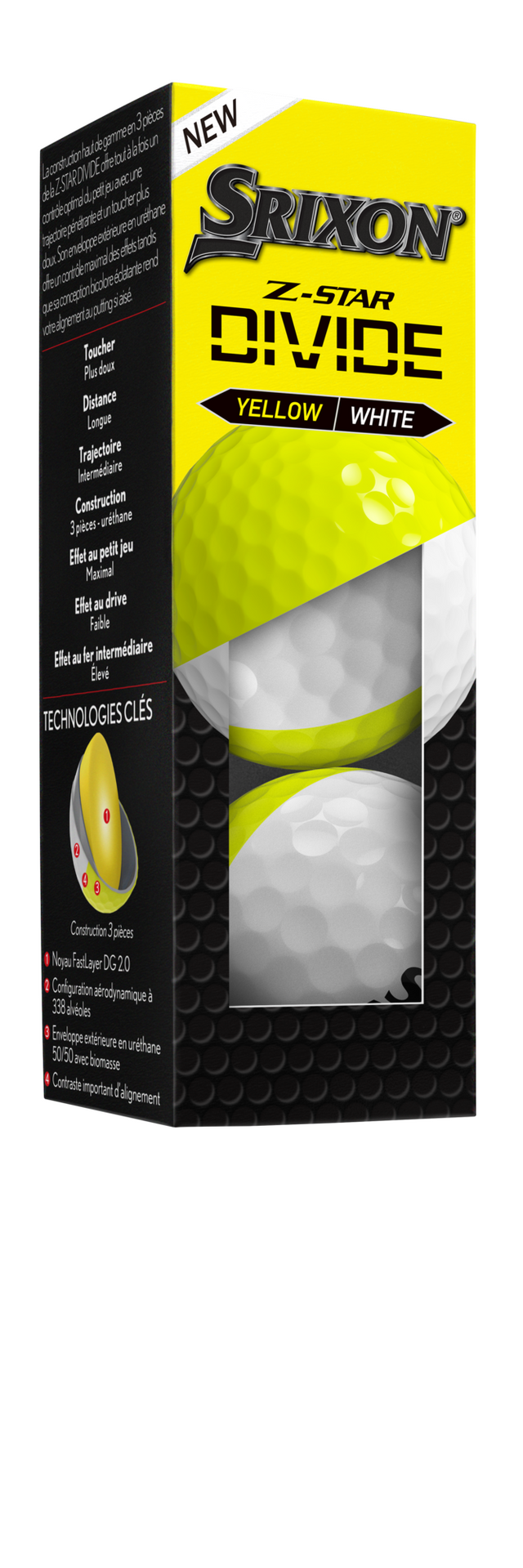 Srixon Z-Star Divide Golf Balls (12)