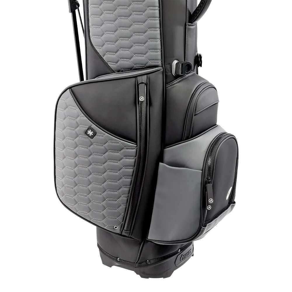 Motocaddy EliteFLEX Hybrid 2025 Stand Bag / 14-Way Divider / Black & Grey