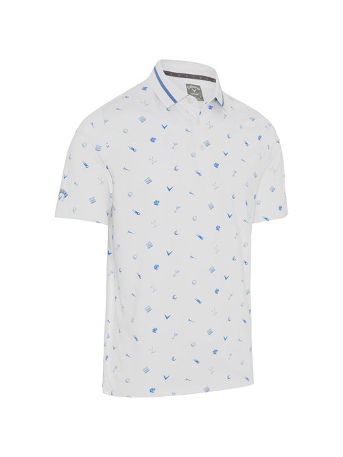 Callaway Memento Print Polo