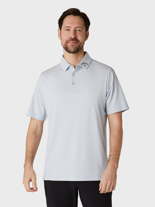 Callaway Ventilated Classic Jacquard Golf Polo