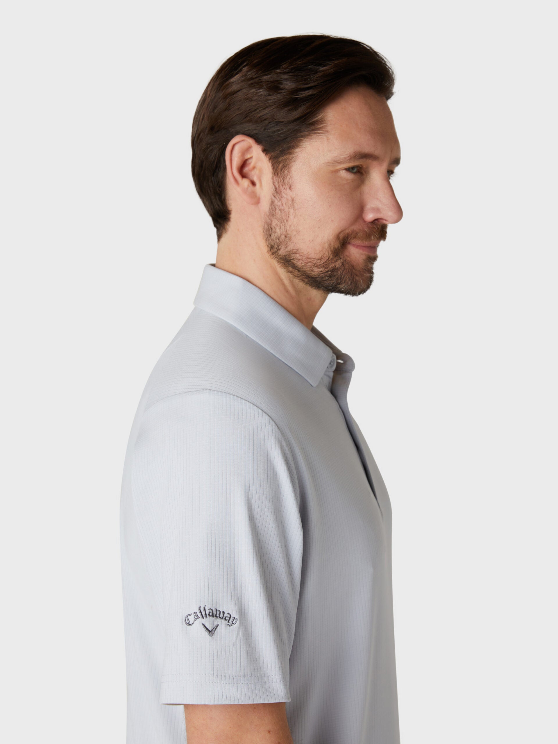 Callaway Ventilated Classic Jacquard Golf Polo