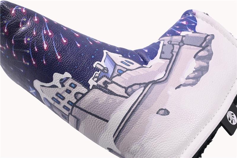 Edinburgh Castle Winter Putter Cover / Blade