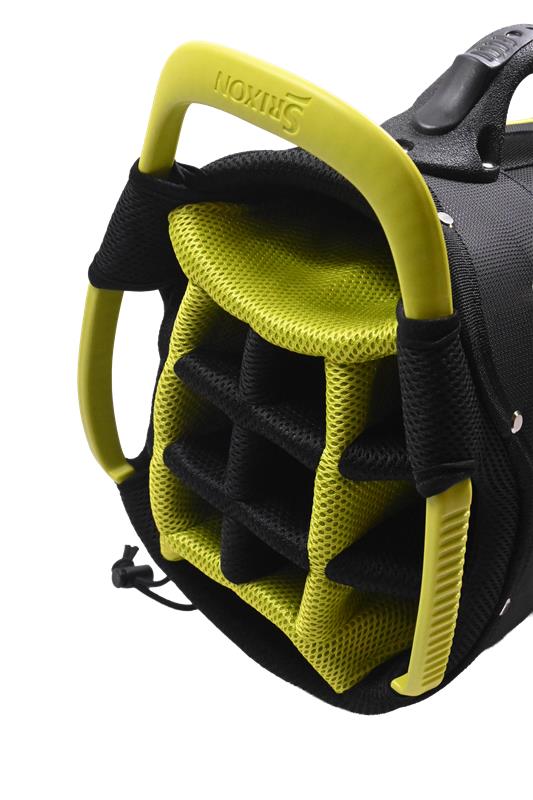 Srixon Lightweight Stand Bag / 14-Way Divider / Lime, Black