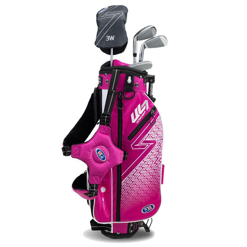 US Kids UL7 4 Package Set / Wood, Irons, Putter Bag