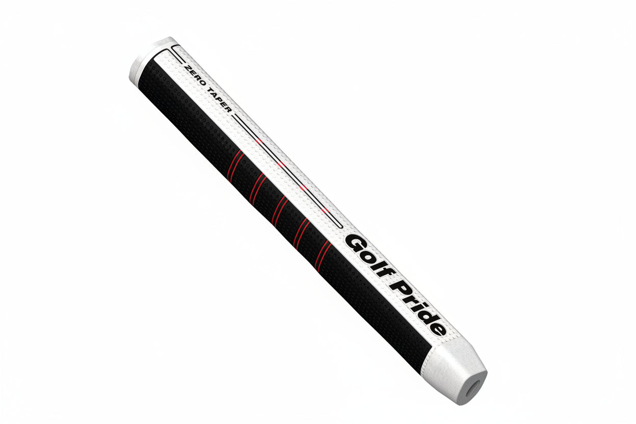 Golf Pride Zero Taper Large Jumbo Putter Grip (Black/White/Red)