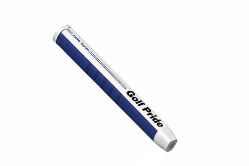 Golf Pride Zero Taper Medium Midsize Putter Grip (Blue/White/Black)