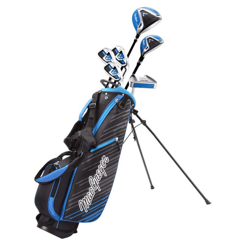 Junior MacGregor V-MAX Package Set / 9-12 Age / Driver,HY,7i,9i,SW,Putter,Bag