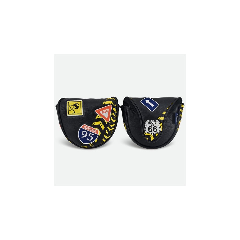 PRG Originals Golf Cart Crossing Mallet Headcover Black