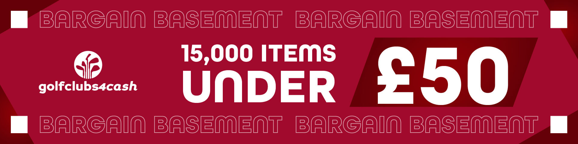 After a Bargain? Check out the Bargain Basement collection now