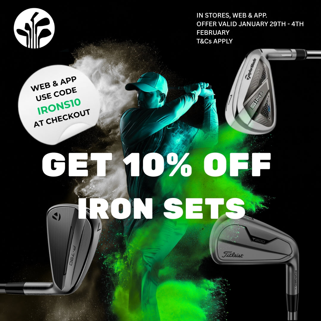 GET 10% OFF ALL IRONS