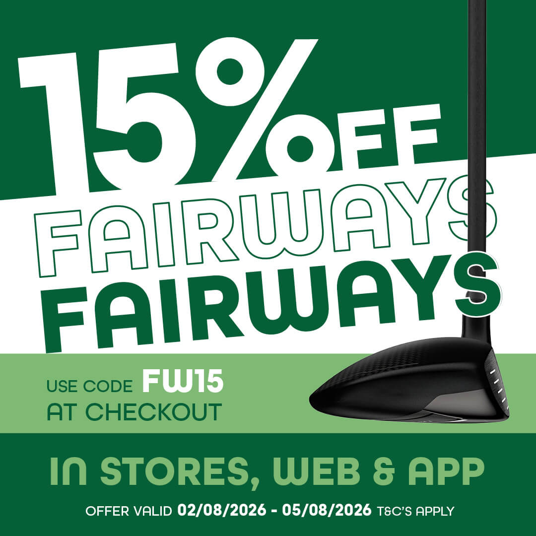 15% discount with code: FW15 on Fairways