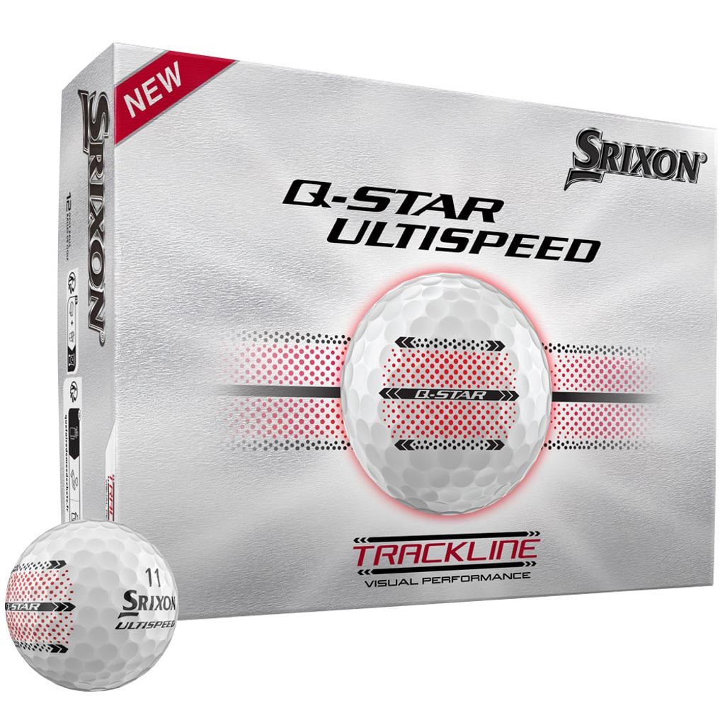 Srixon Q-Star UltiSpeed Track Line Balls