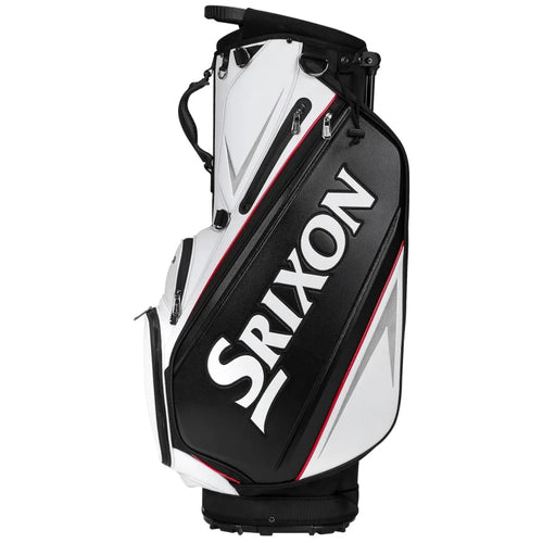 Srixon Tour Stand Bag / 5-Way Divider / White, Black & Red