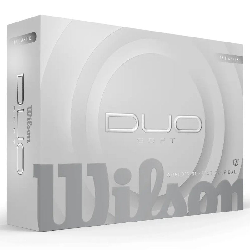 Wilson Duo Soft Golf Balls (12) White