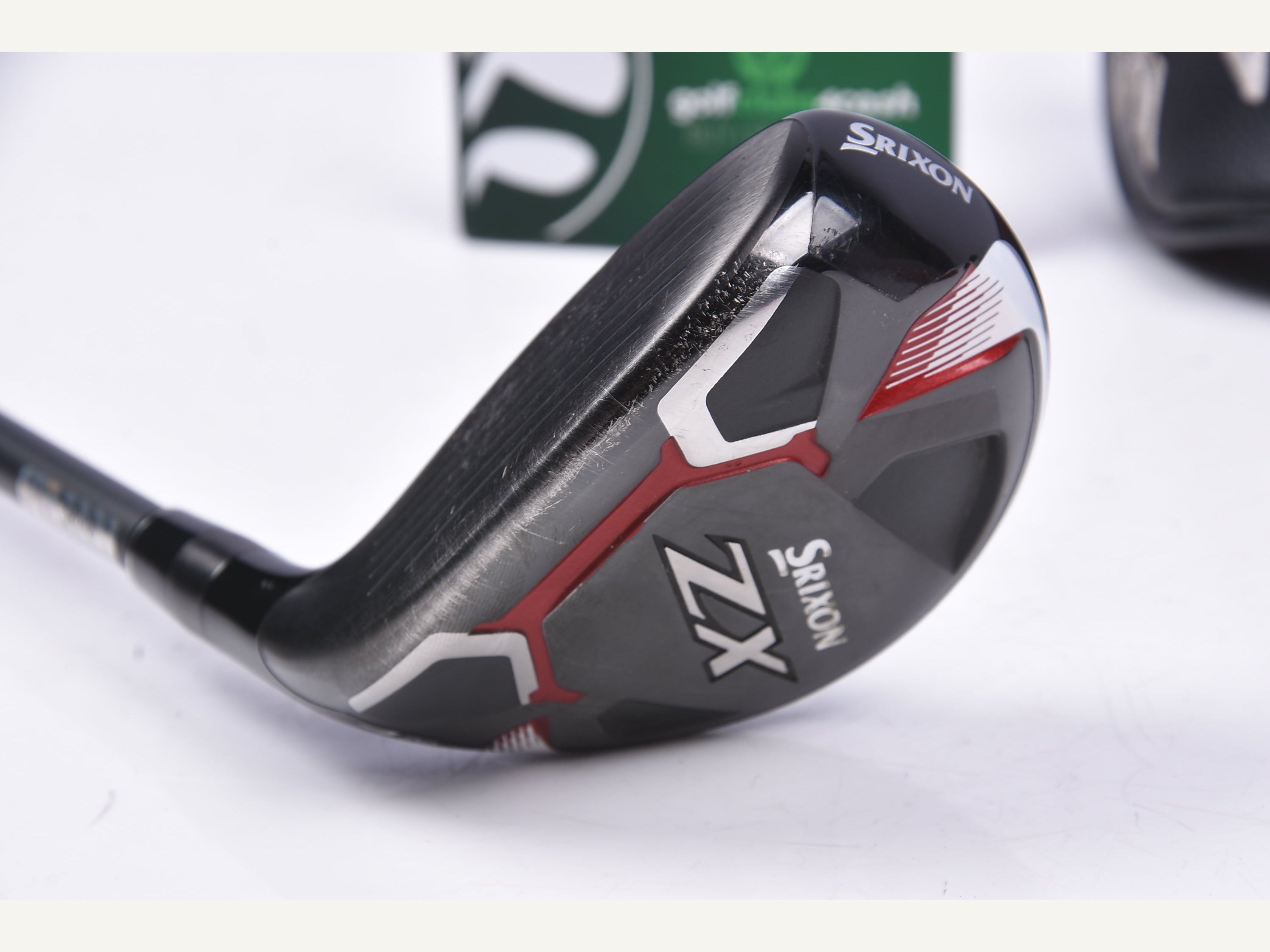 Left Hand Srixon ZX #4 Hybrid / 22 Degree / Regular Flex HZRDUS Smoke Black 80