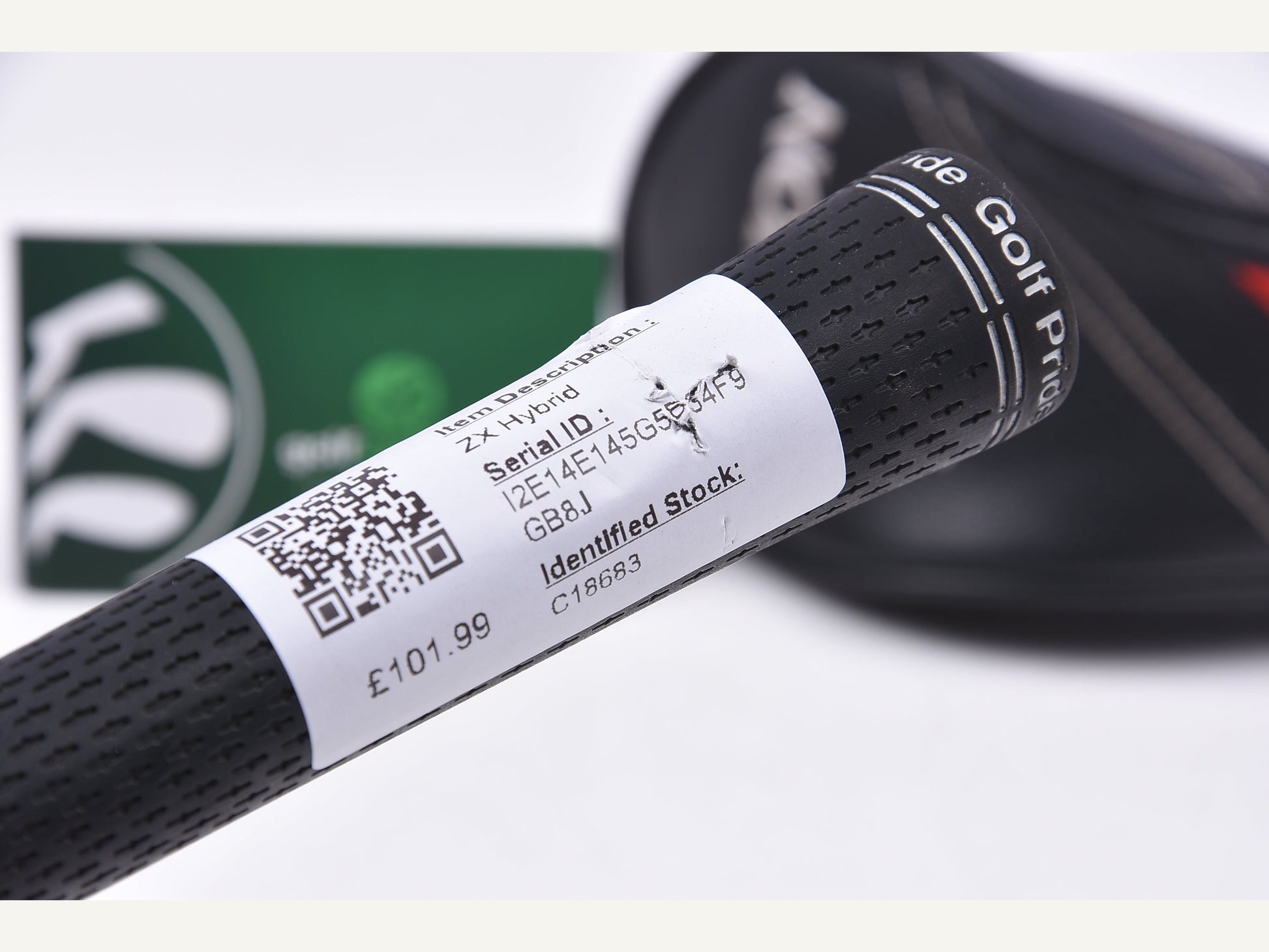 Left Hand Srixon ZX #4 Hybrid / 22 Degree / Regular Flex HZRDUS Smoke Black 80