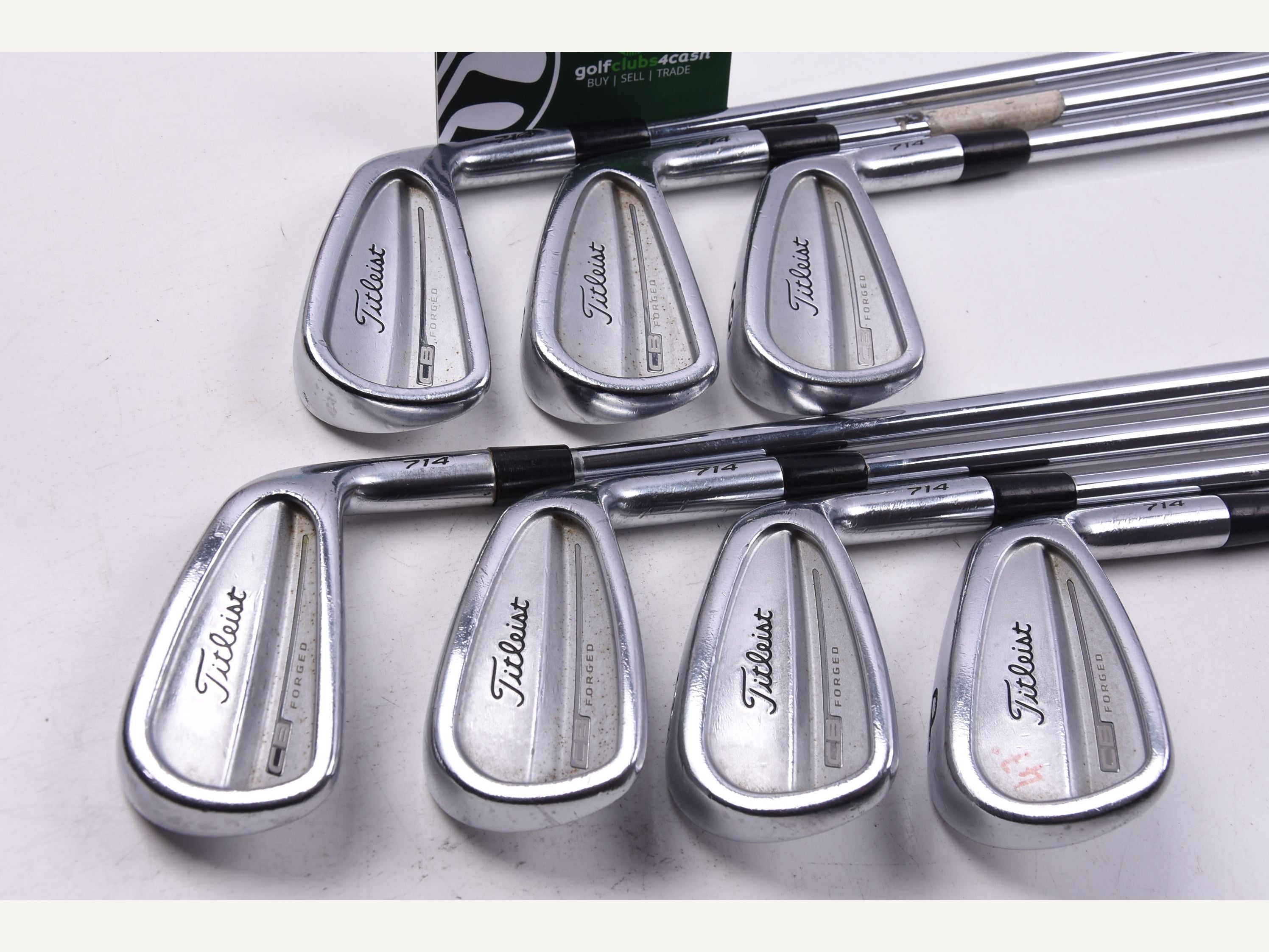 Titleist 714 CB Irons / 4-PW  / X-Flex Project X Steel Shafts