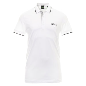 Hugo Boss Golf Paddy Pro Polo Shirt / White / XL