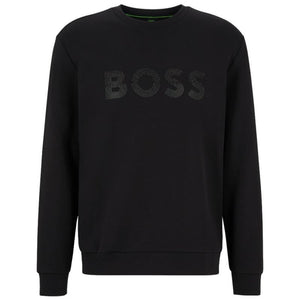 Hugo Boss Athleisure Salbo Diamond Sweater / Black / Medium